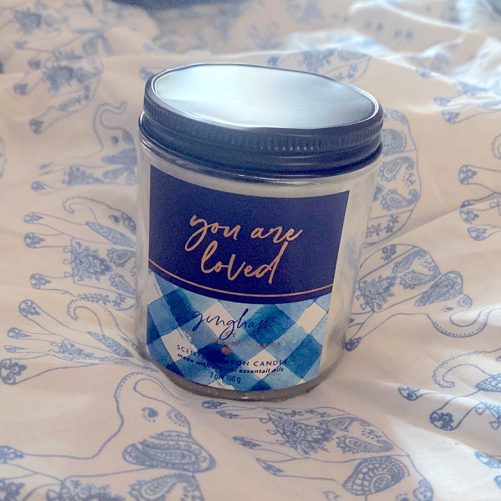 Bath & Body Works Gingham 7 oz 198g candle